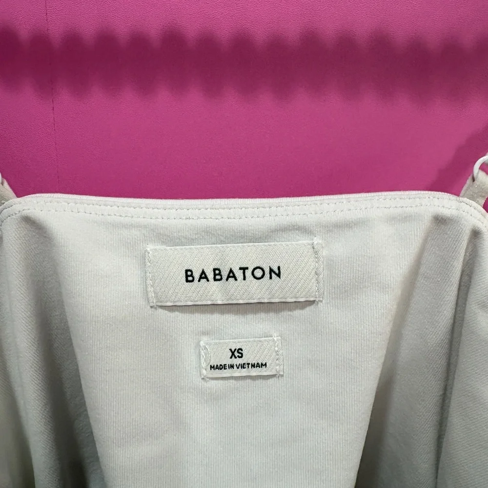 Aritzia Wilfred White Cami Crop Top - Picture 3 of 4